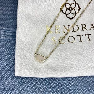 Kendra Scott Chelsea Necklace Iridescent Drusy